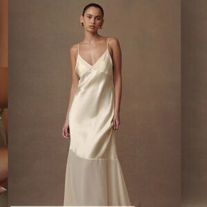 Meshki Evelyn Dress in Lemon Sorbet